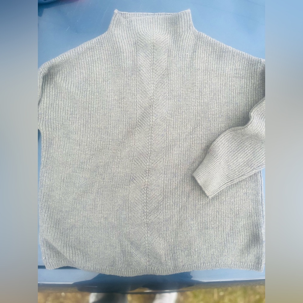 Rachel Zoe half turtle neck sweater
